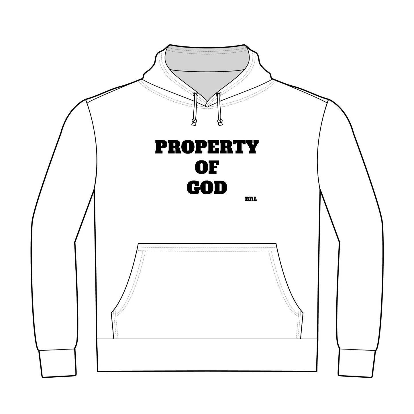 "PROPERTY OF GOD" Heavyweight